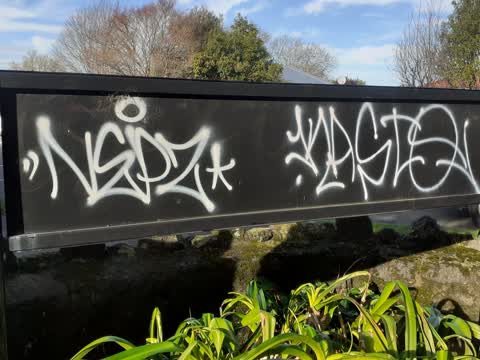 Graffiti — a report photo