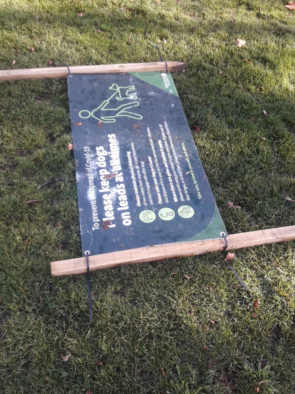 The photograph attached to this parks report