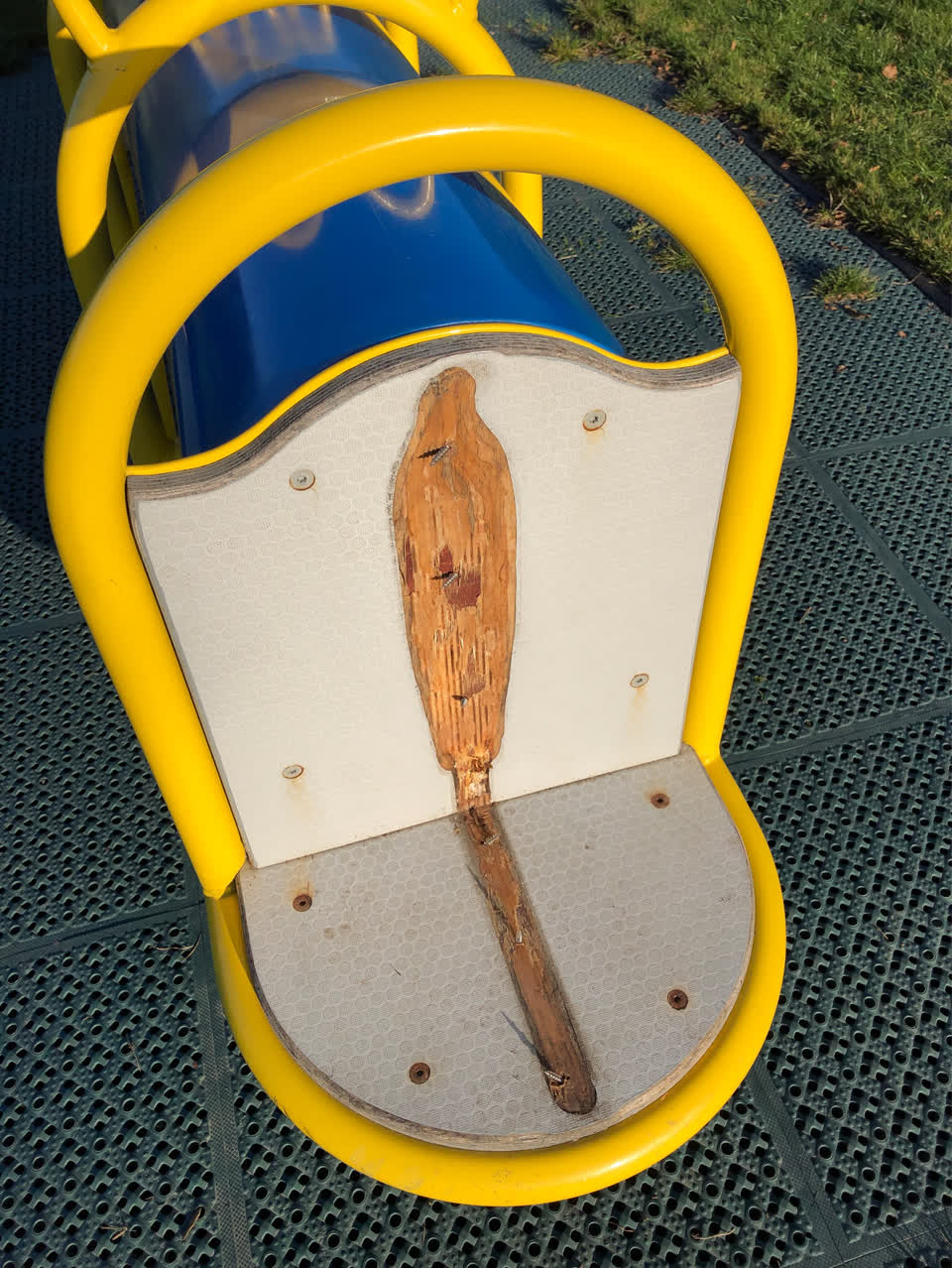 The photograph attached to this parks report
