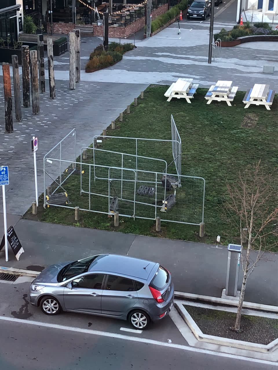 The photograph attached to this parks report