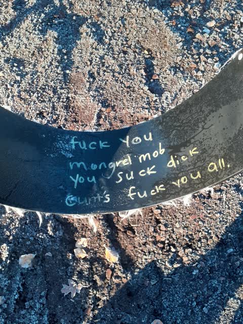 Graffiti, a report photo