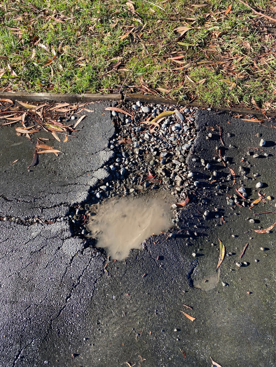 The photograph attached to this water supply report