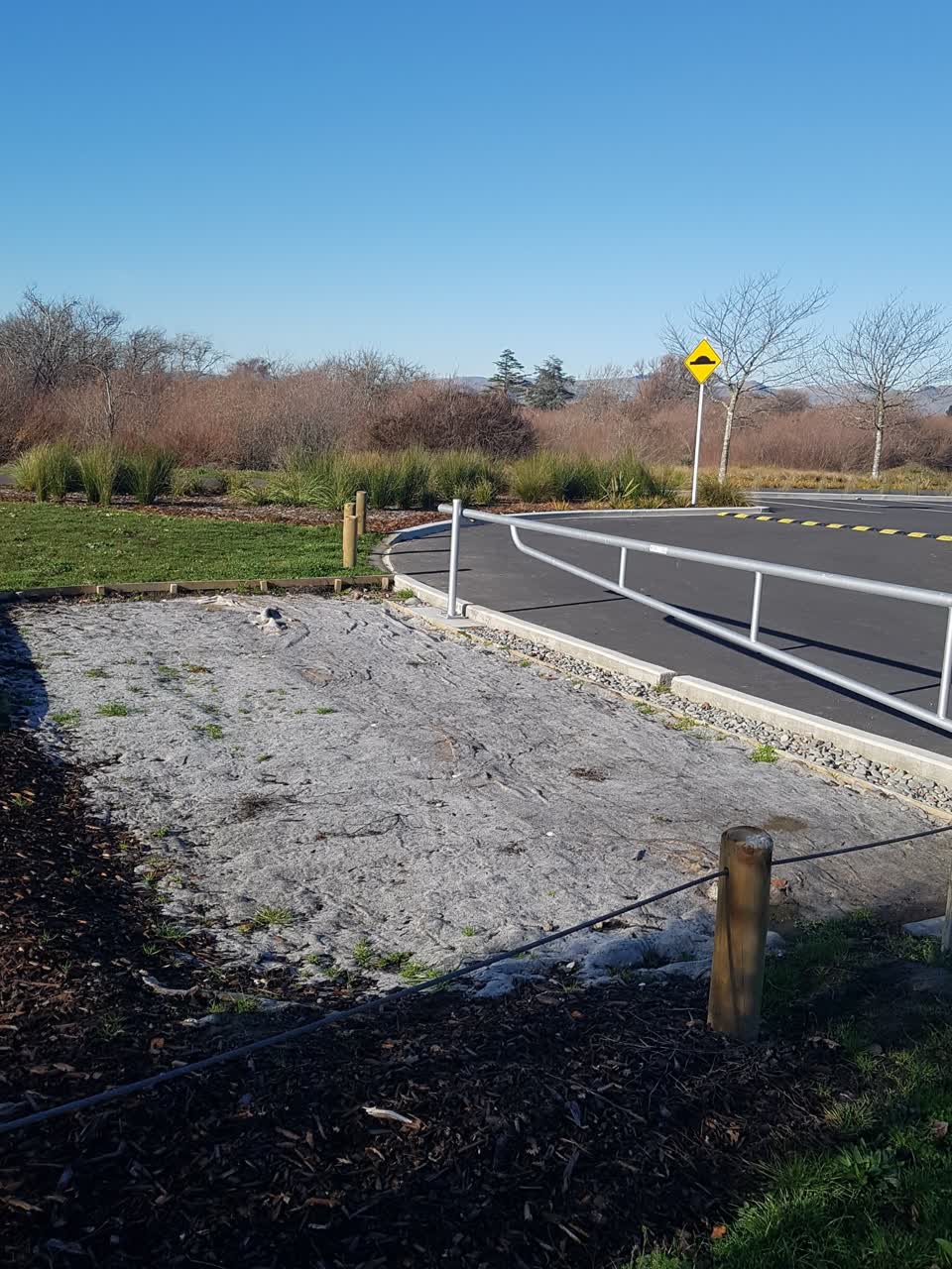 The photograph attached to this parks report