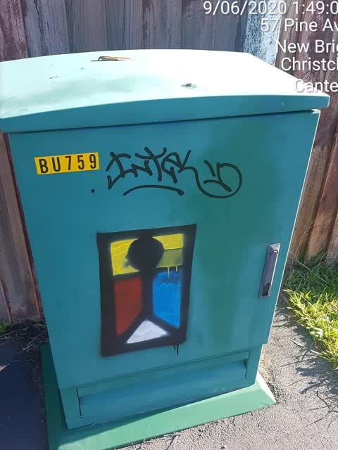 Graffiti, a report photo