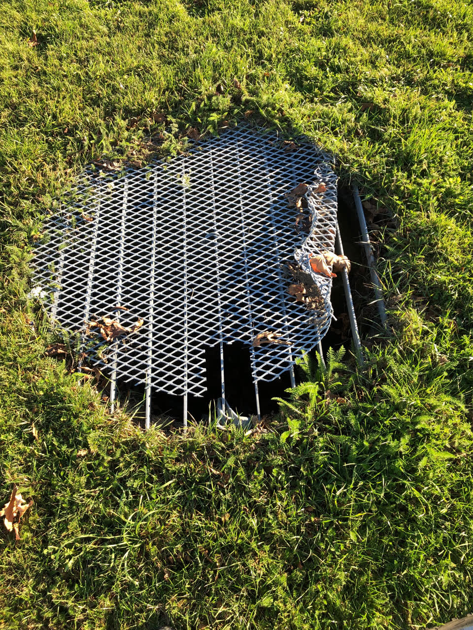 The photograph attached to this wastewater/stormwater report
