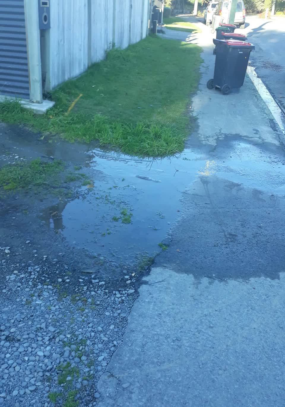 The photograph attached to this water supply report