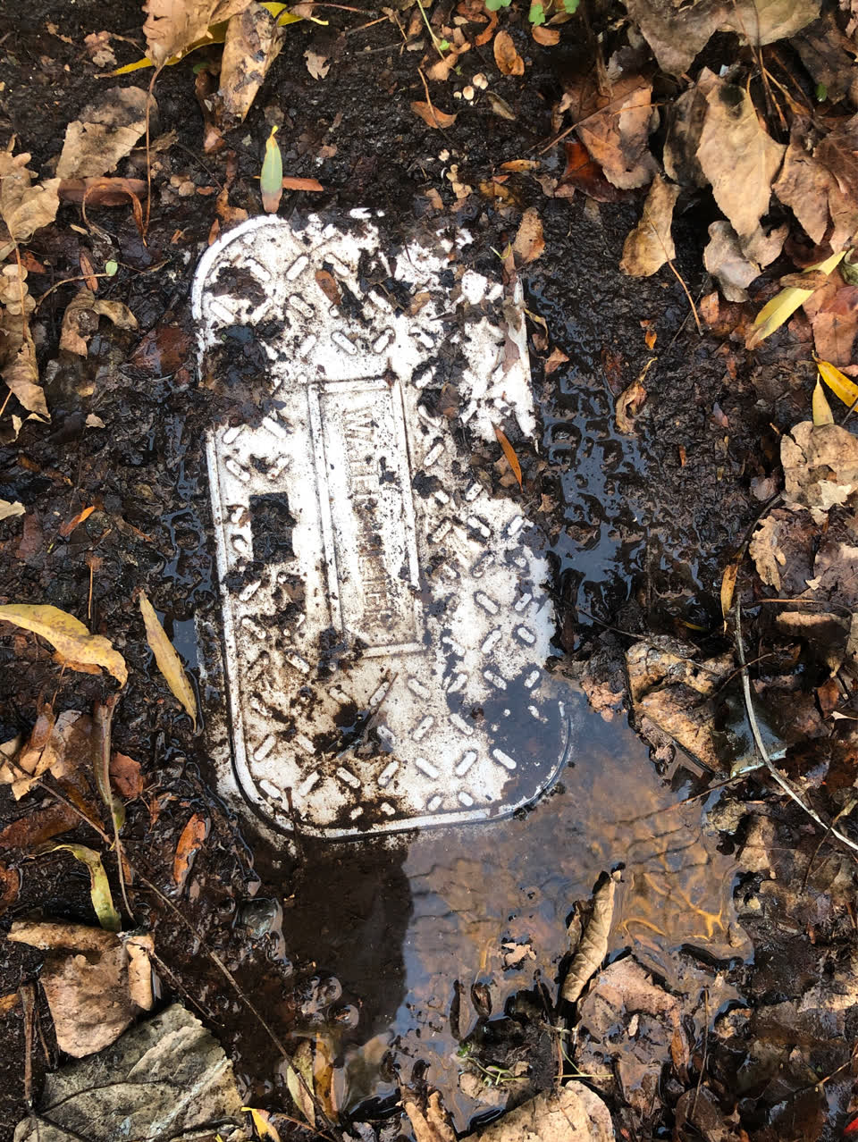 The photograph attached to this water supply report
