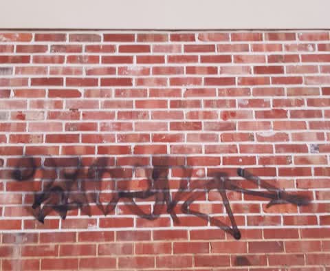 Graffiti, a report photo