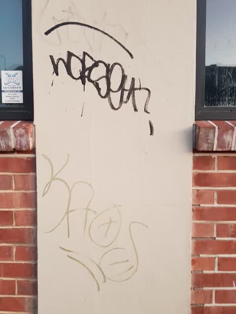 Graffiti, a report photo