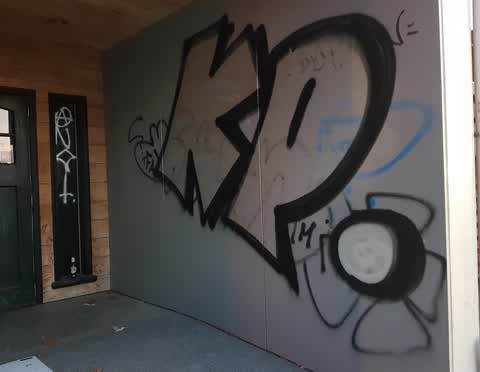 Graffiti — a report photo