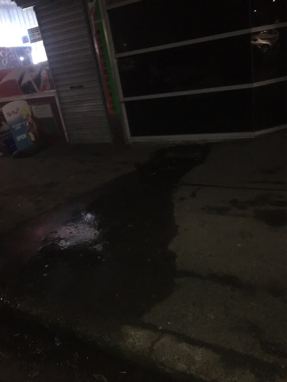 The photograph attached to this water supply report