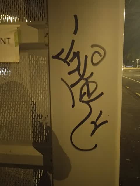 Graffiti, a report photo