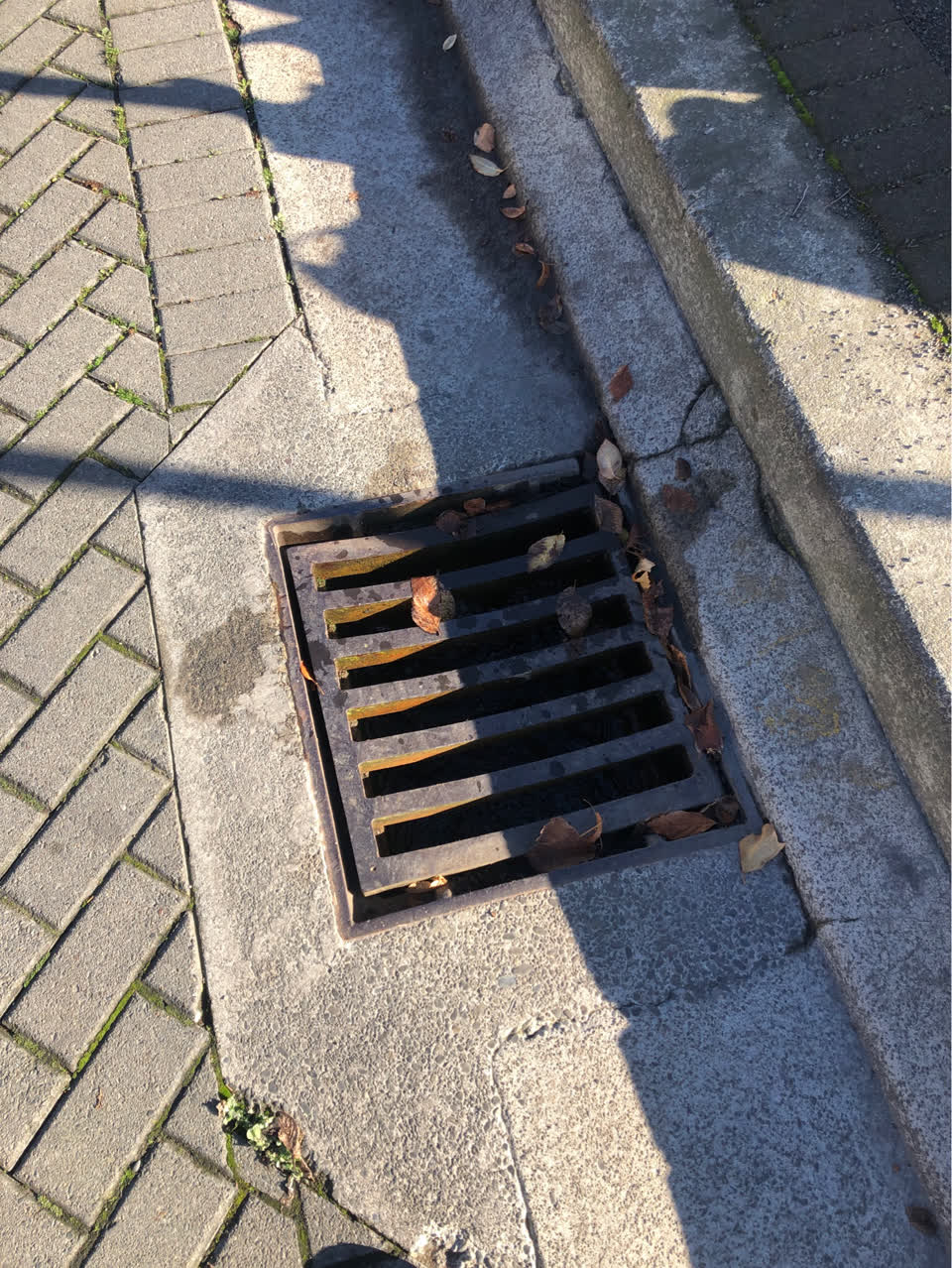 The photograph attached to this wastewater/stormwater report