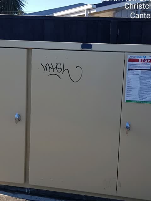 Graffiti, a report photo
