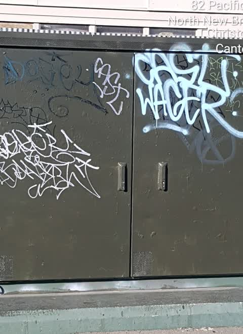 Graffiti, a report photo
