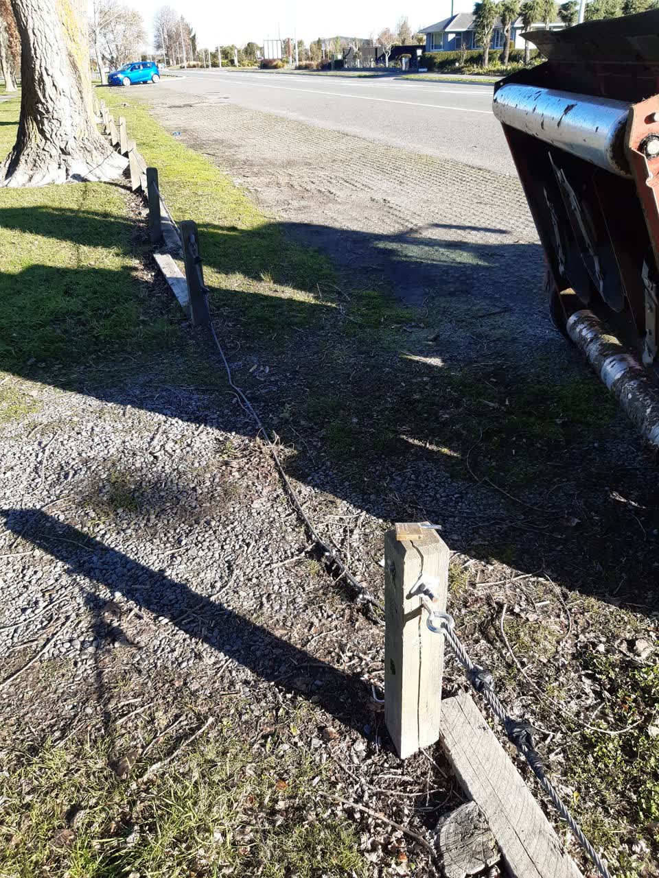 The photograph attached to this parks report