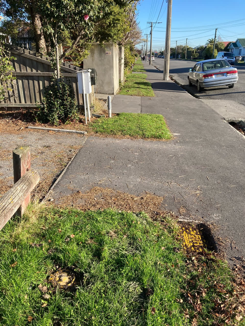 The photograph attached to this water supply report