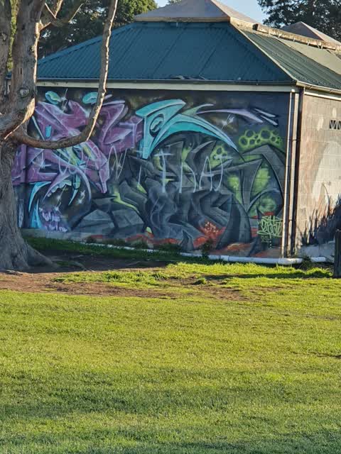 Graffiti, a report photo