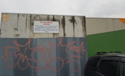 Graffiti, a report photo