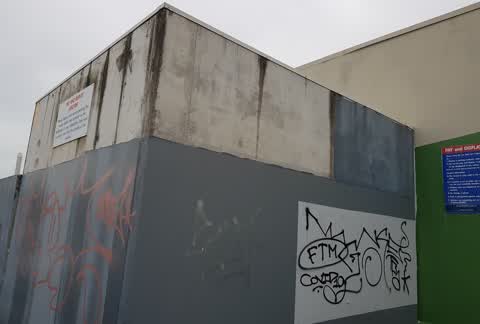 Graffiti, a report photo