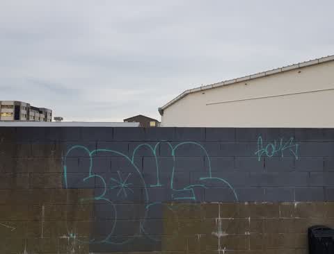 Graffiti, a report photo