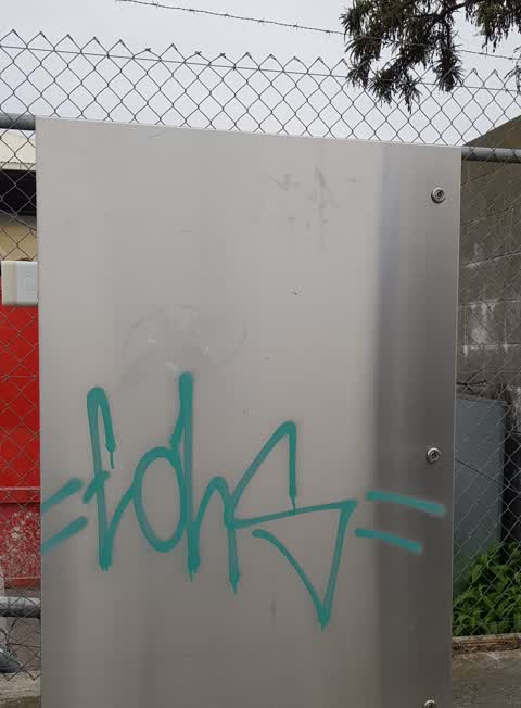 Graffiti, a report photo
