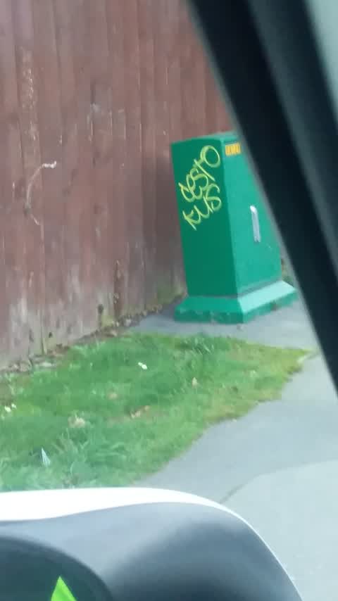 Graffiti, a report photo