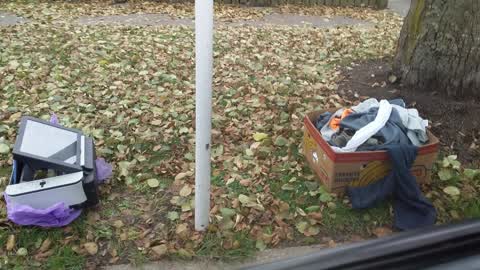 Rubbish/Recycling — a report photo