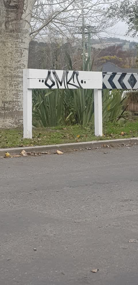 Graffiti, a report photo