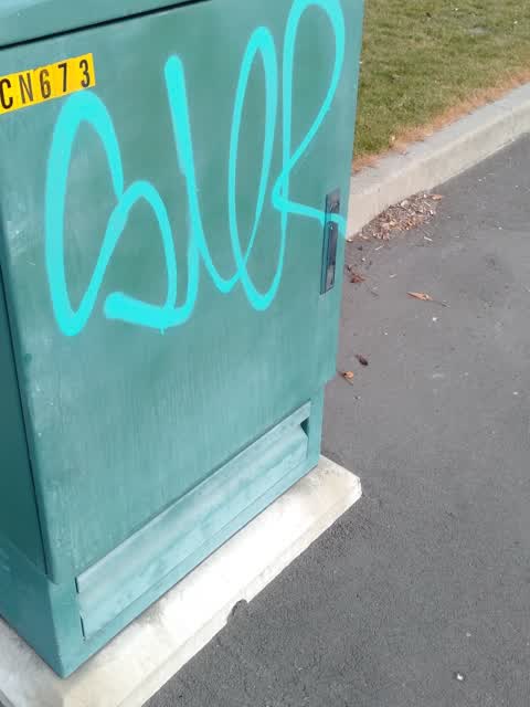 Graffiti, a report photo