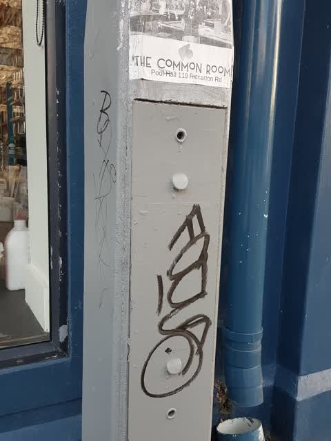 Graffiti, a report photo