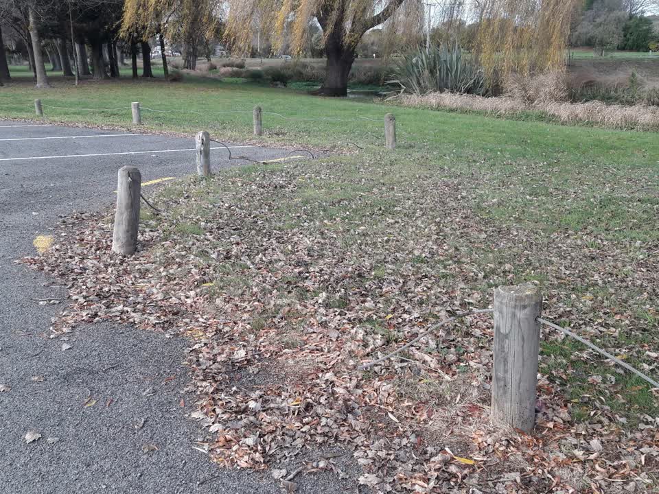 The photograph attached to this parks report