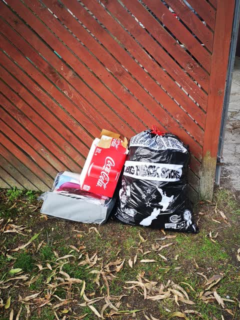 Rubbish/Recycling — a report photo