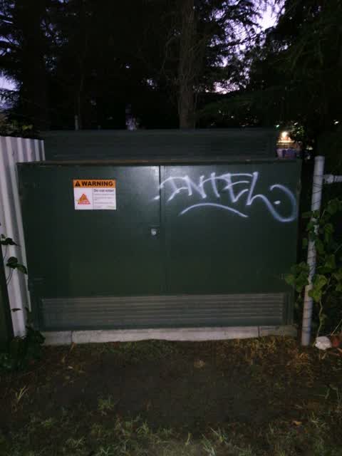 Graffiti, a report photo