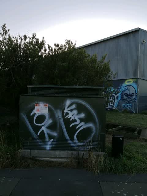 Graffiti, a report photo