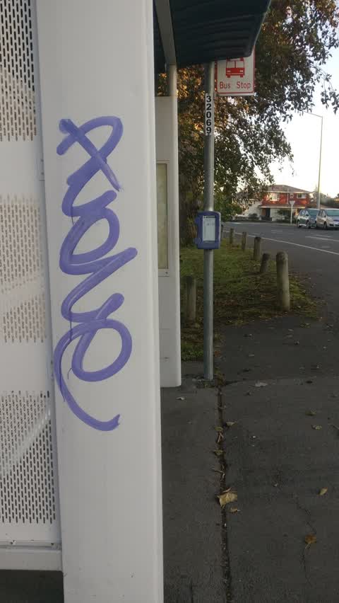 Graffiti, a report photo