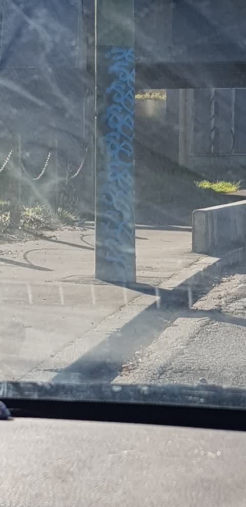 Graffiti, a report photo