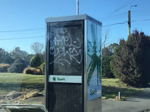 Graffiti, a report photo