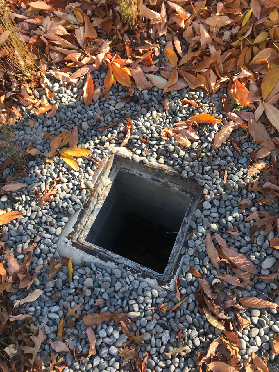 The photograph attached to this wastewater/stormwater report