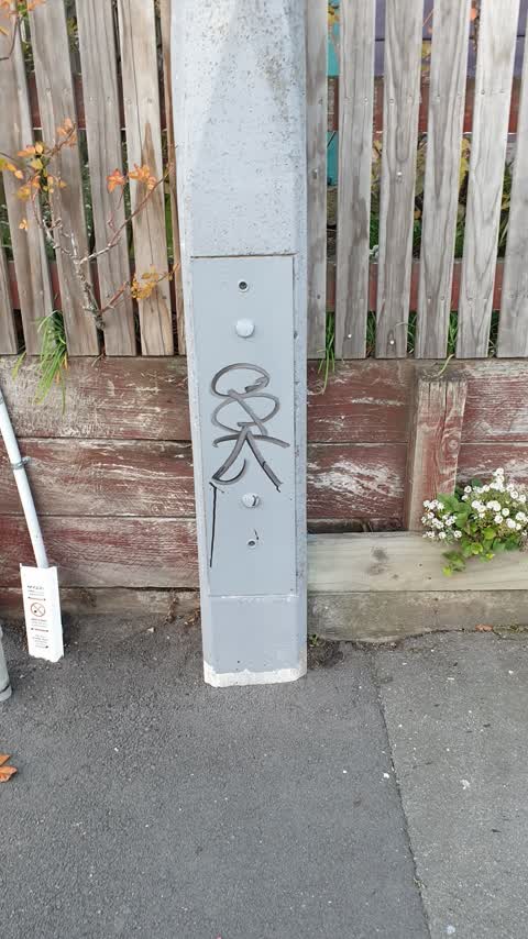 Graffiti, a report photo