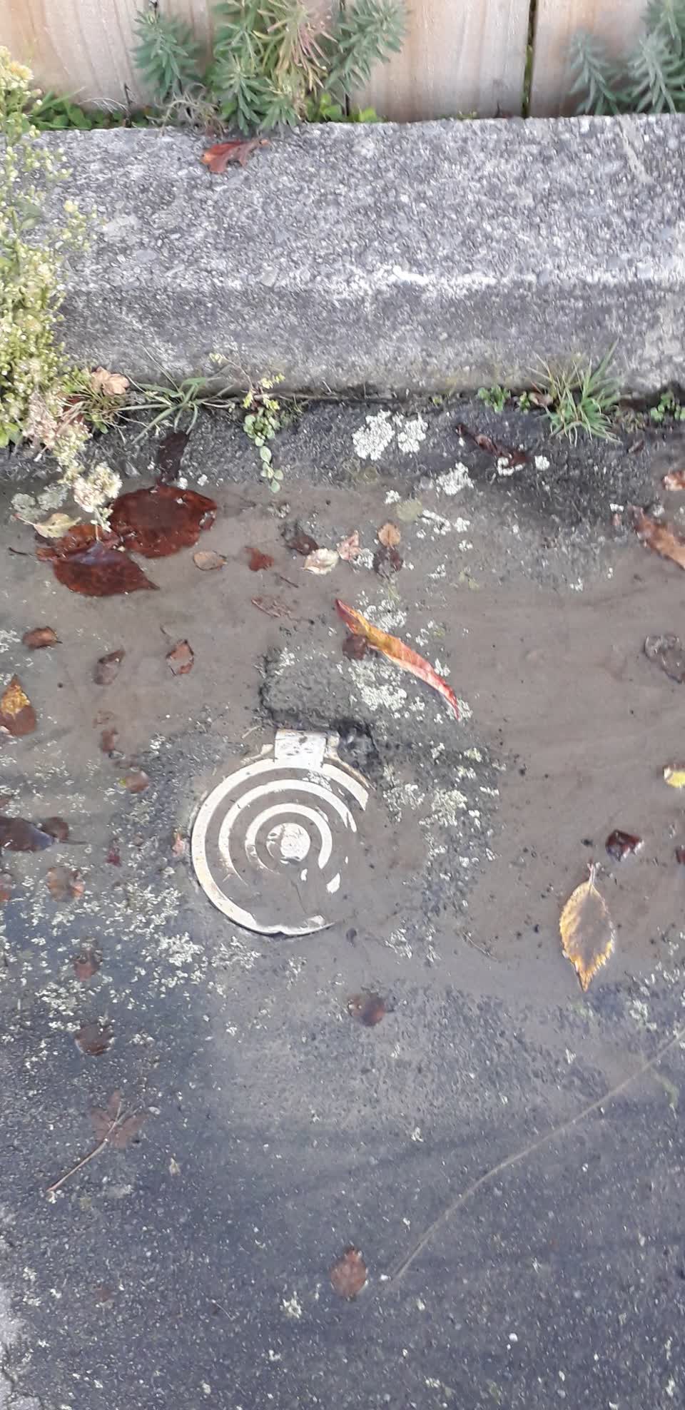The photograph attached to this water supply report