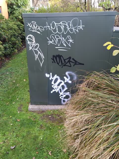 Graffiti, a report photo