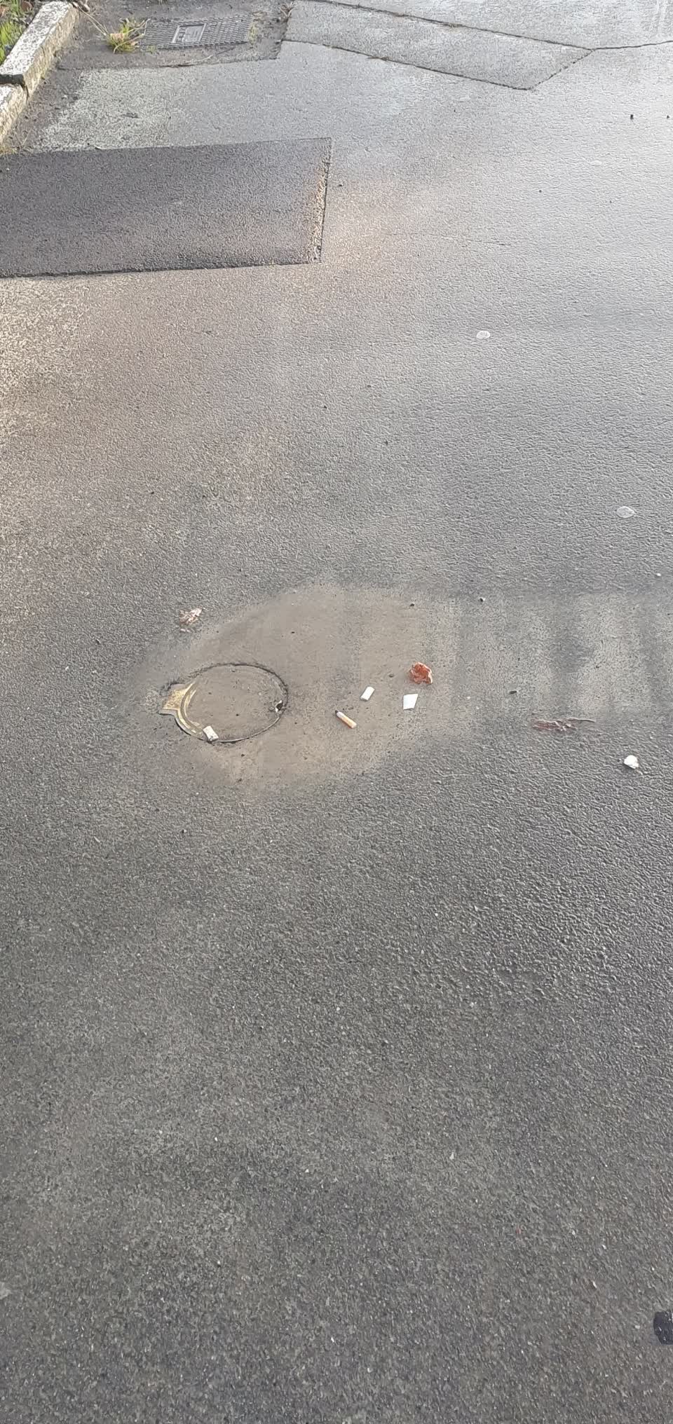 The photograph attached to this water supply report