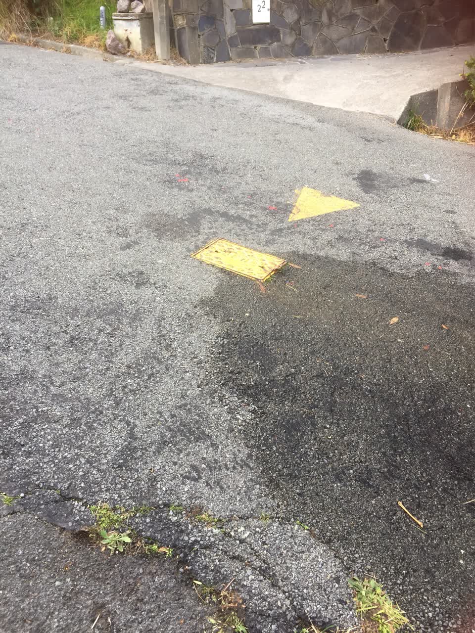 The photograph attached to this wastewater/stormwater report