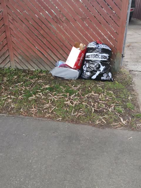 Rubbish/Recycling — a report photo