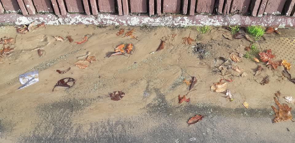 The photograph attached to this water supply report