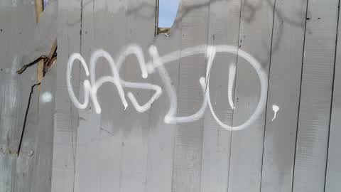 Graffiti, a report photo