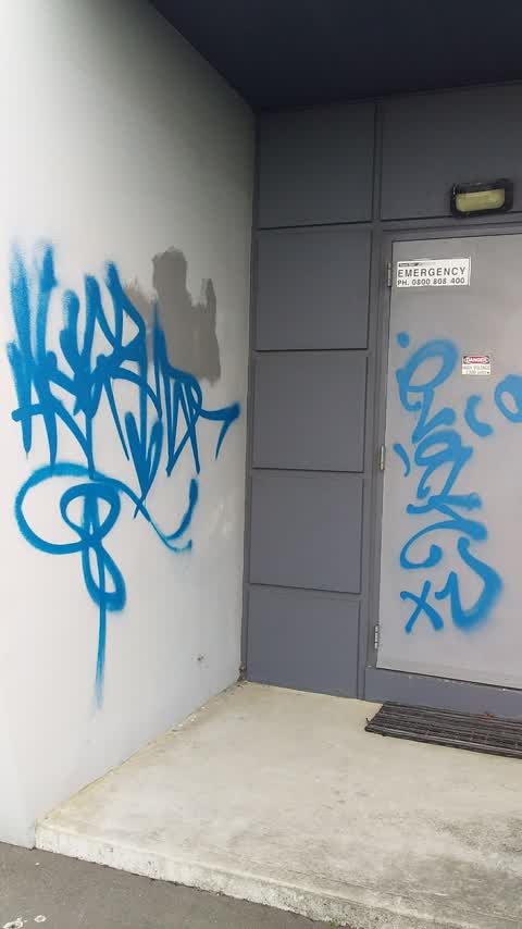 Graffiti, a report photo
