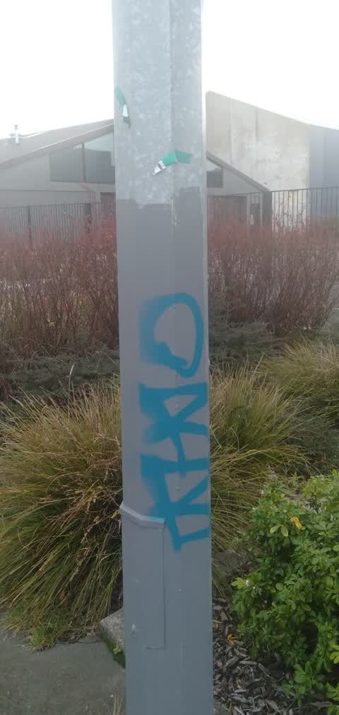 Graffiti, a report photo