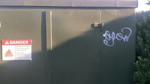 Graffiti, a report photo